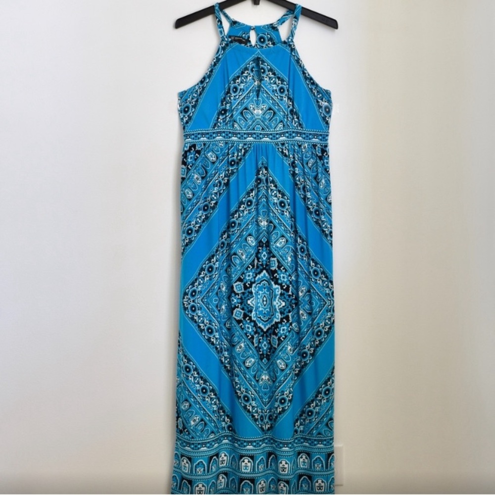 INC Halter Maxi Dress